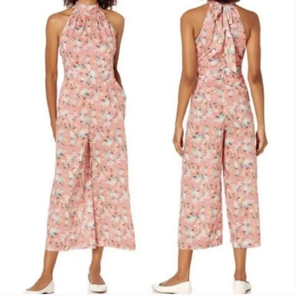 NWOT J. Crew Liberty Josephine High Neck Floral Jumpsuit Classic Casual Women 4